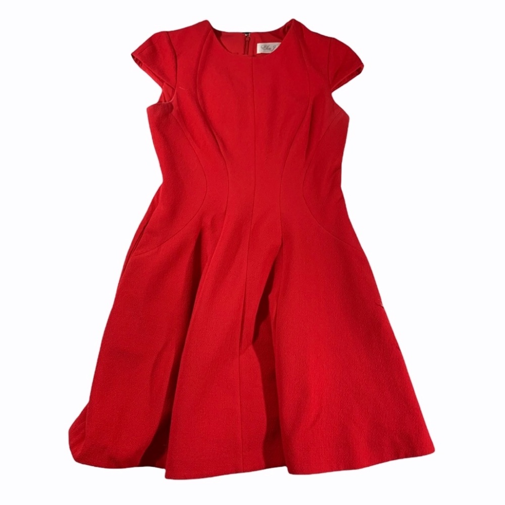 Eliza J pleated dress